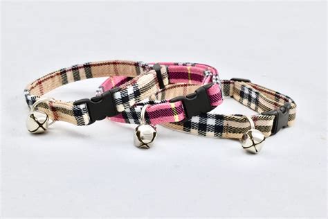 fake burberry cat collar|designer dog collars burberry.